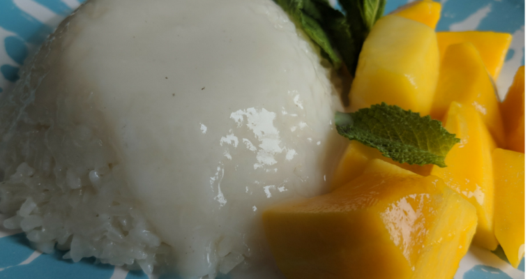 How To Make Mango Sticky Rice Dessert