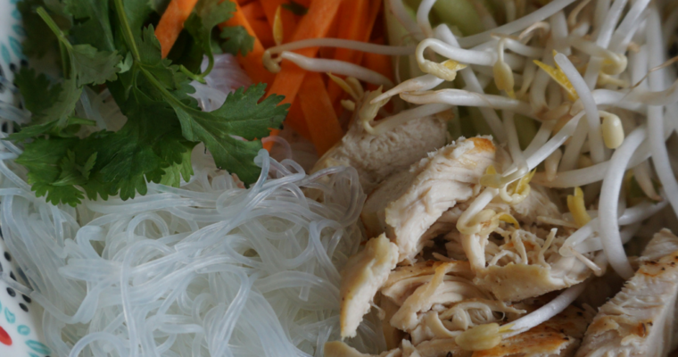How To Make Chicken Vermicelli Bowl