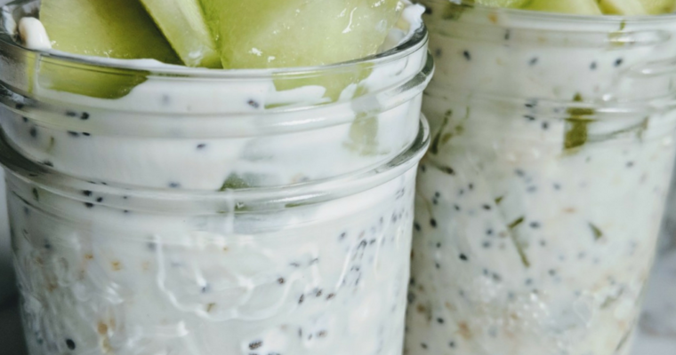 Cottage Cheese and Honeydew Sweet Delight