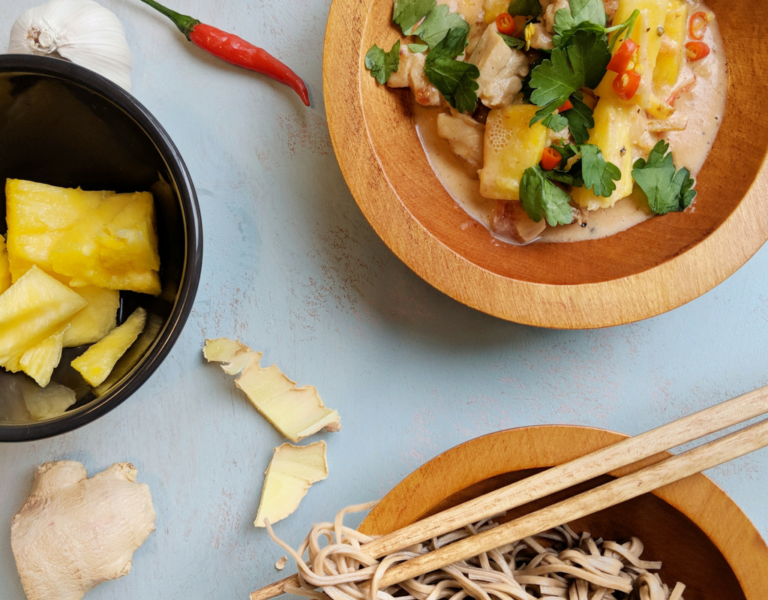 Easy Coconut Chicken with Pineapple Recipe Spoon Belly